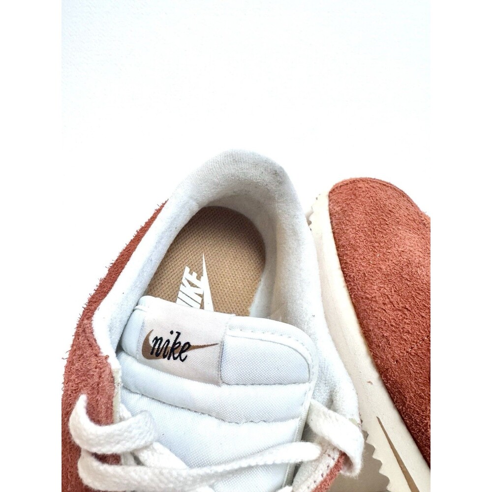 Nike Cortez "Dark Russet" Mens Size 7.5 Sneakers Shoes Orange Suede Leather - Picture 3 of 9